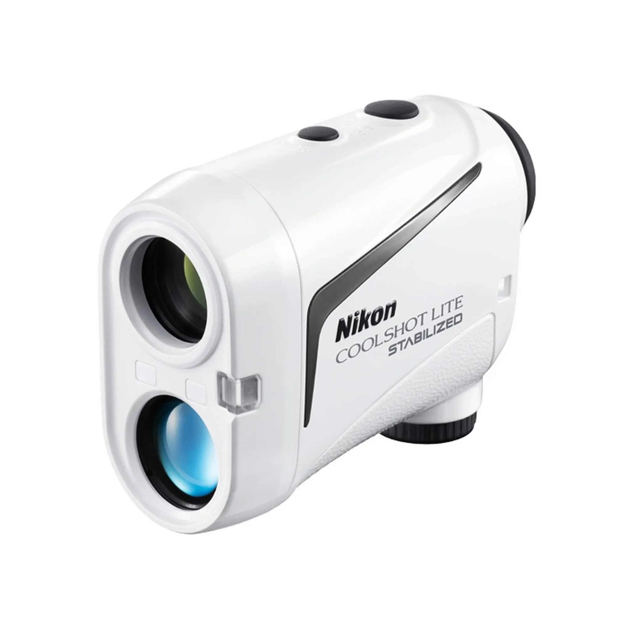 Nikon COOLSHOT LITE STABILIZED Golf Rangefinder White Black