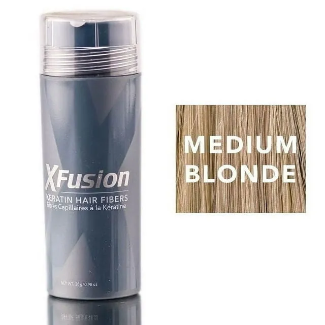 XFusion Keratin Hair Fibers 28g / 0.98 oz Medium Blonde