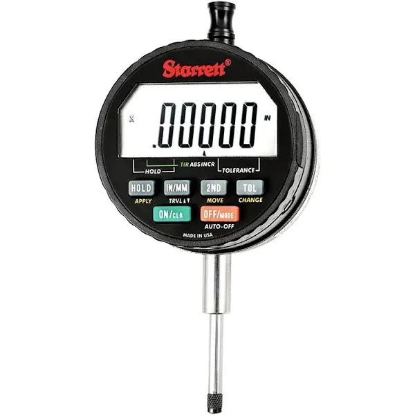 Starrett F2730IQ Electronic Indicator, 1"/25mm Range