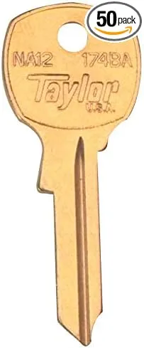 National Hardware NA12-BR NA12 Blank Key - pack of 50