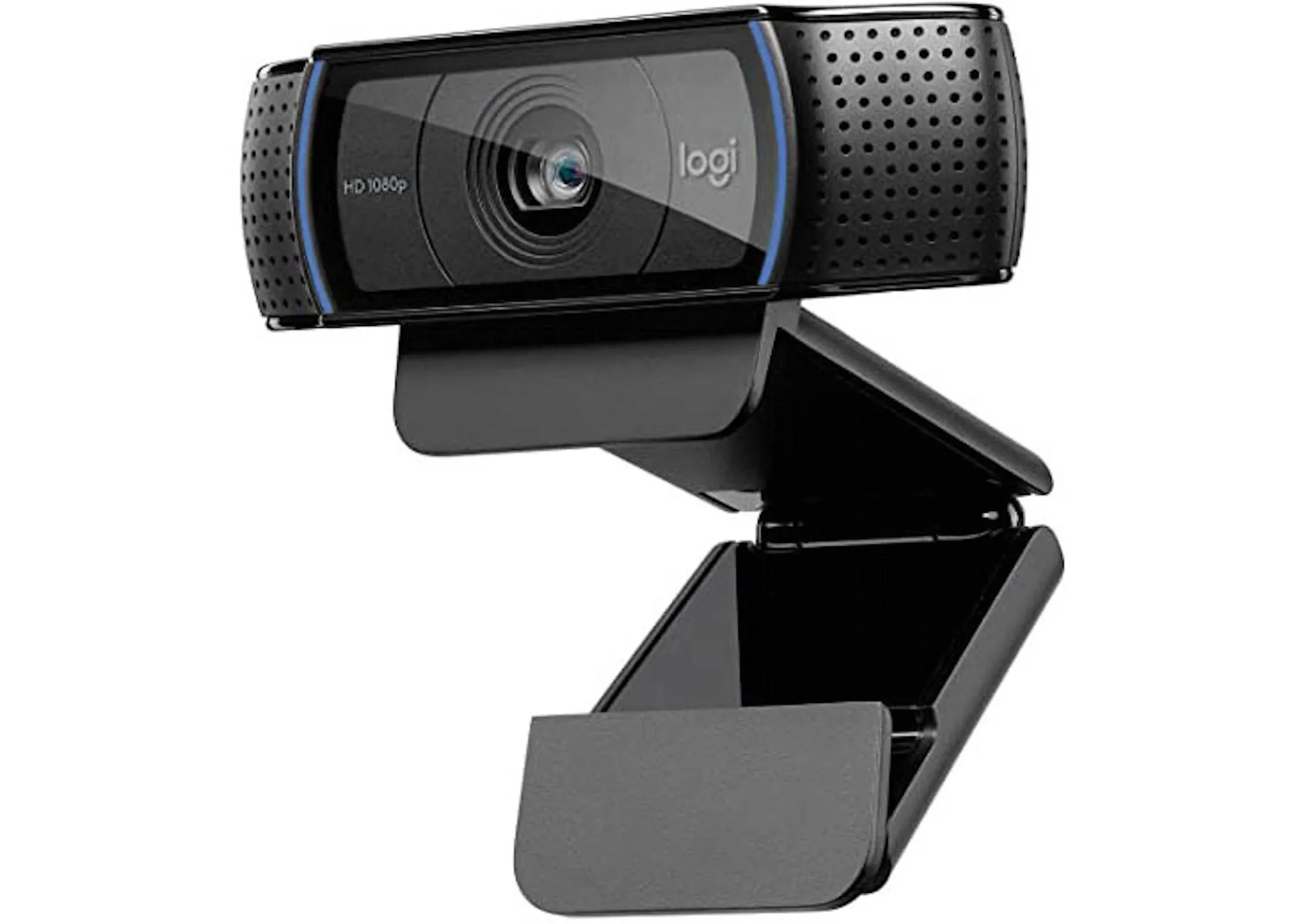 Logitech C920x HD Pro Webcam, Full HD 1080p/30fps Video Calling, Clear Stereo Audio, HD Light Correction, Works with Skype, Zoom, FaceTime, Hangouts, PC/Mac/Laptop/Macbook/Tablet - Black