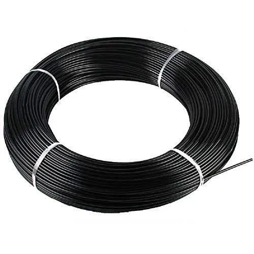 TYESMER 50 FT Pneumatic Air Line 1/4 Od Nylon Tubing,Air Line 1/4 inch Od,1/4 Air Line,15 Meters Air Brake Tubing Nylon Air Hose for Air Brake System Or