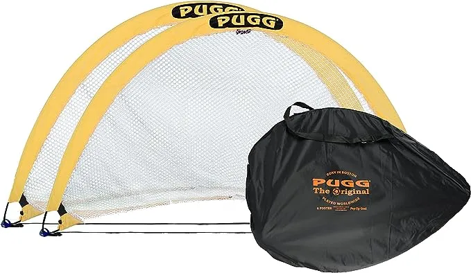 PUGG 6 Footer Portable Training Goal Boxed Set (Two Goals and Bag)