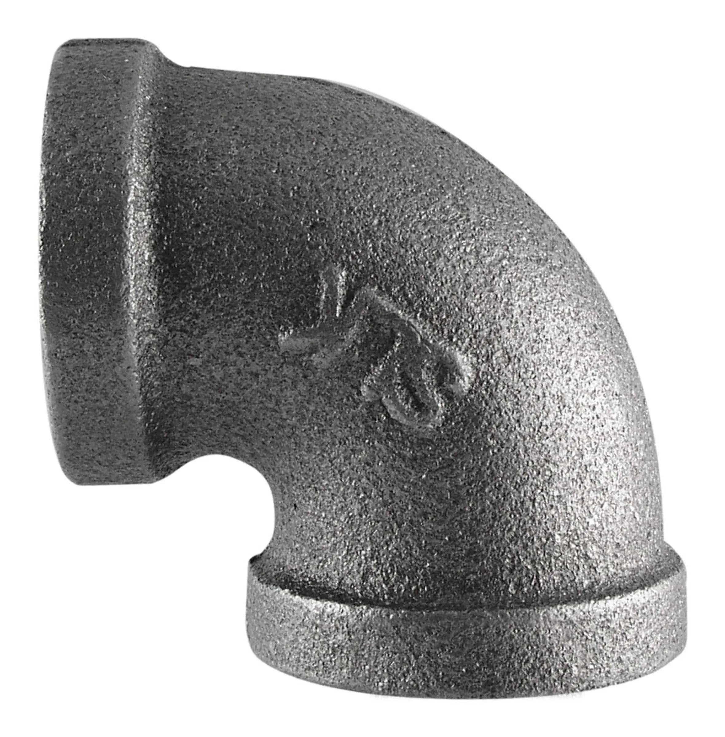 STZ Industries 1-1/4 in. FIP each X 1-1/4 in. D FIP Black Malleable Iron 90 Degree Elbow