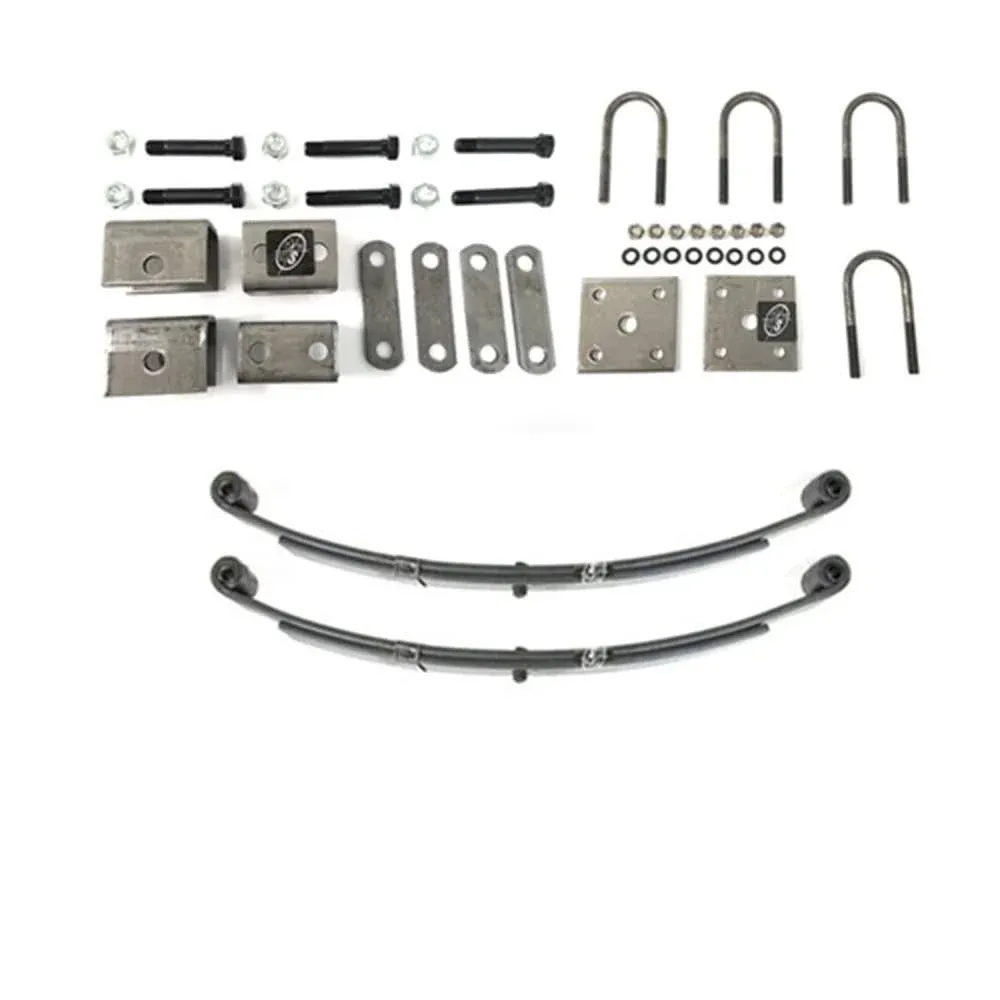 SOUTHWEST WHEEL 2,000 lbs. Trailer Axle Suspension Kit Incl. Leaf Springs, Hanger & U-Bolt kit