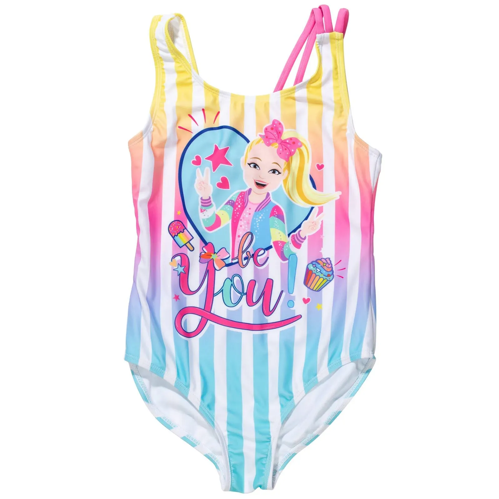 JoJo Siwa One Piece Bathing Suit Little Kid to Big