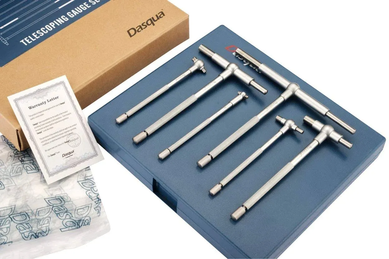 Dasqua 5911-0002 8-100Mm / 5/16-6&#034; Telescoping Gage Set