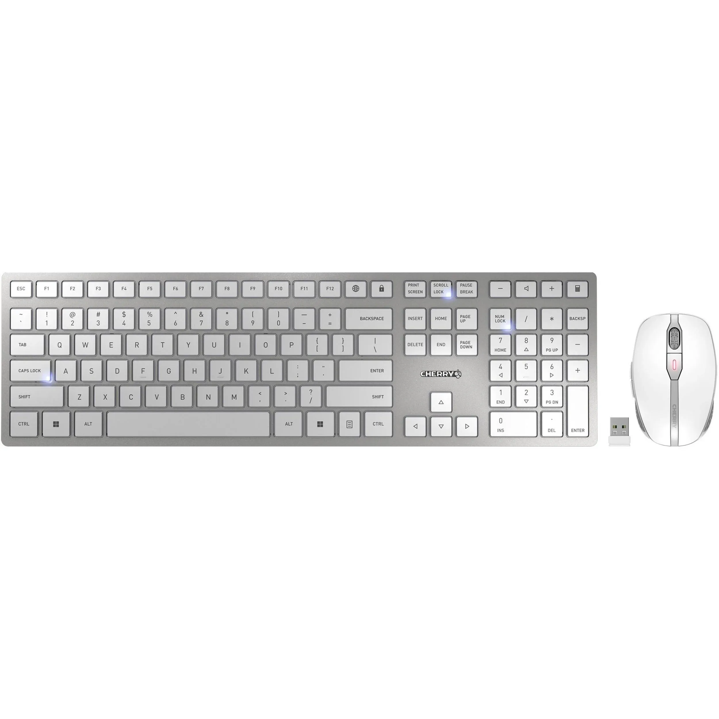 Cherry DW 9100 Slim Rechargeable Wireless Keyboard and Mouse