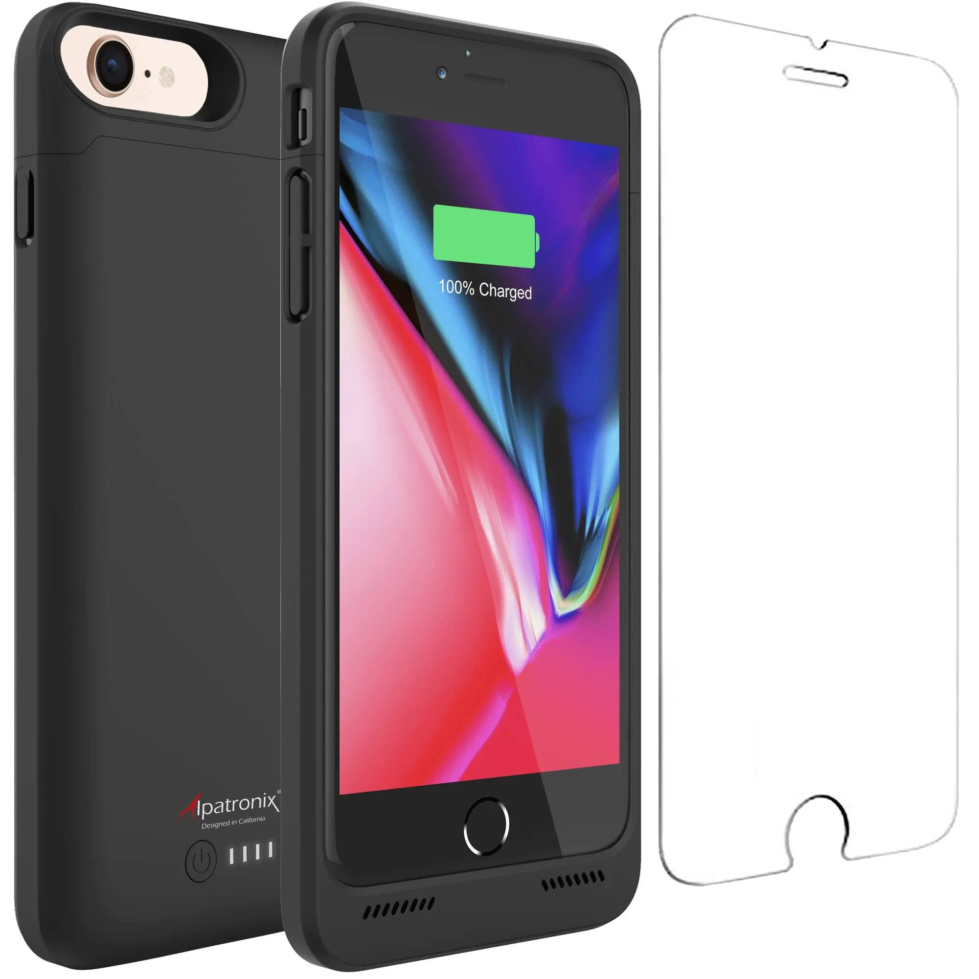 Al Patronix BX190 Battery Case for iPhone 8/7