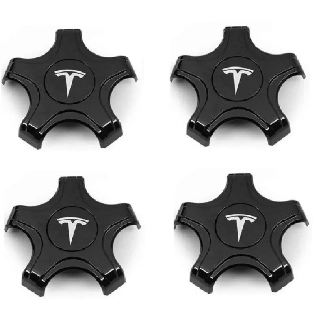 Center Caps Hubcaps Cover Aero Wheels for 18-inch Original Standard Rims Compatible with Tesla Model 3 (NOT Compatible with 2024 Model 3 Highland)