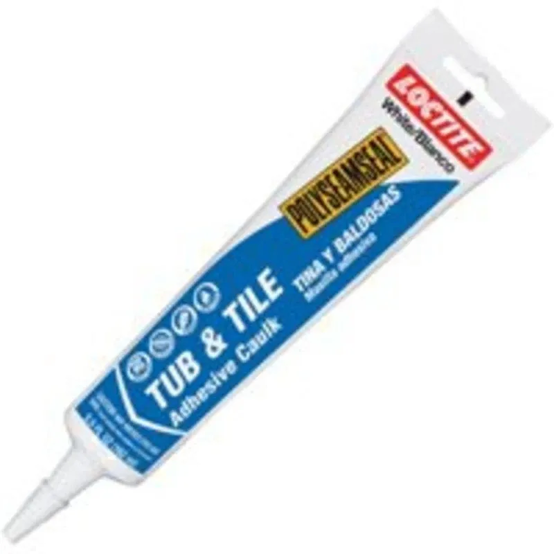 Loctite Polyseamseal Tub & Tile Adhesive Caulk 5.5 Ounce