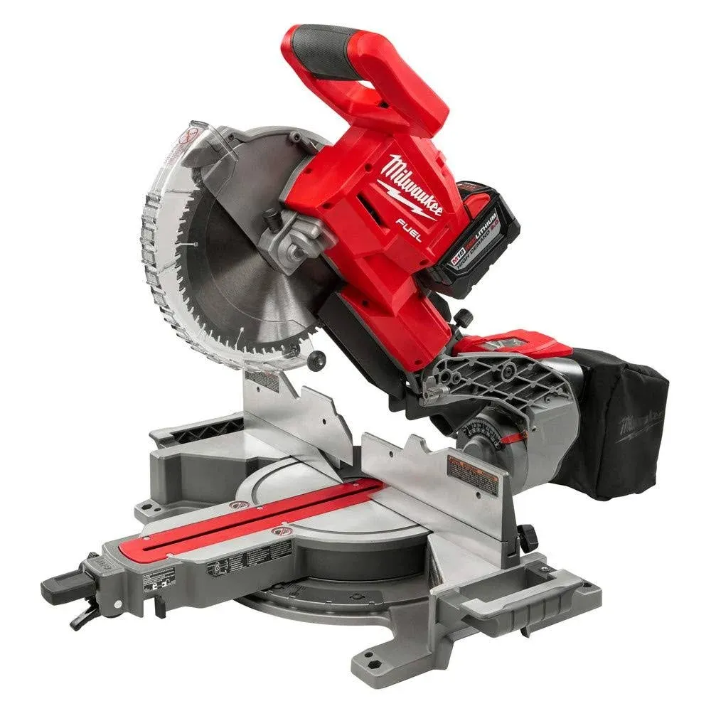 Milwaukee 2734-21HD M18 Fuel 10" Dual Bevel Sliding Miter Saw Kit