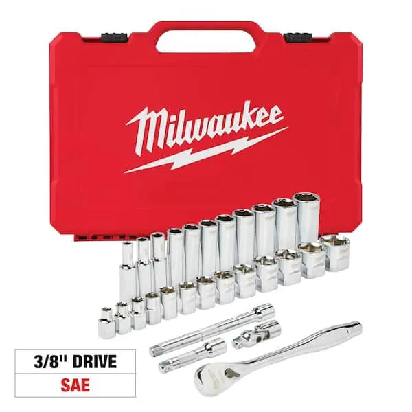 Milwaukee SAE Ratchet & Socket Set