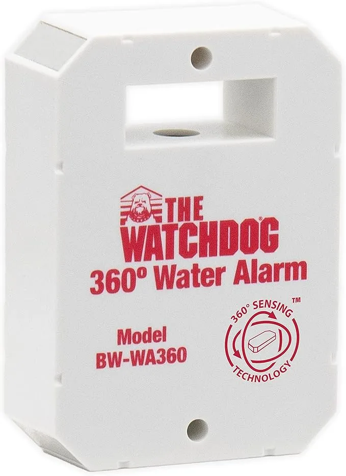 THE BASEMENT WATCHDOG Model BW-WA360 110 dB Battery Operated Water Alarm