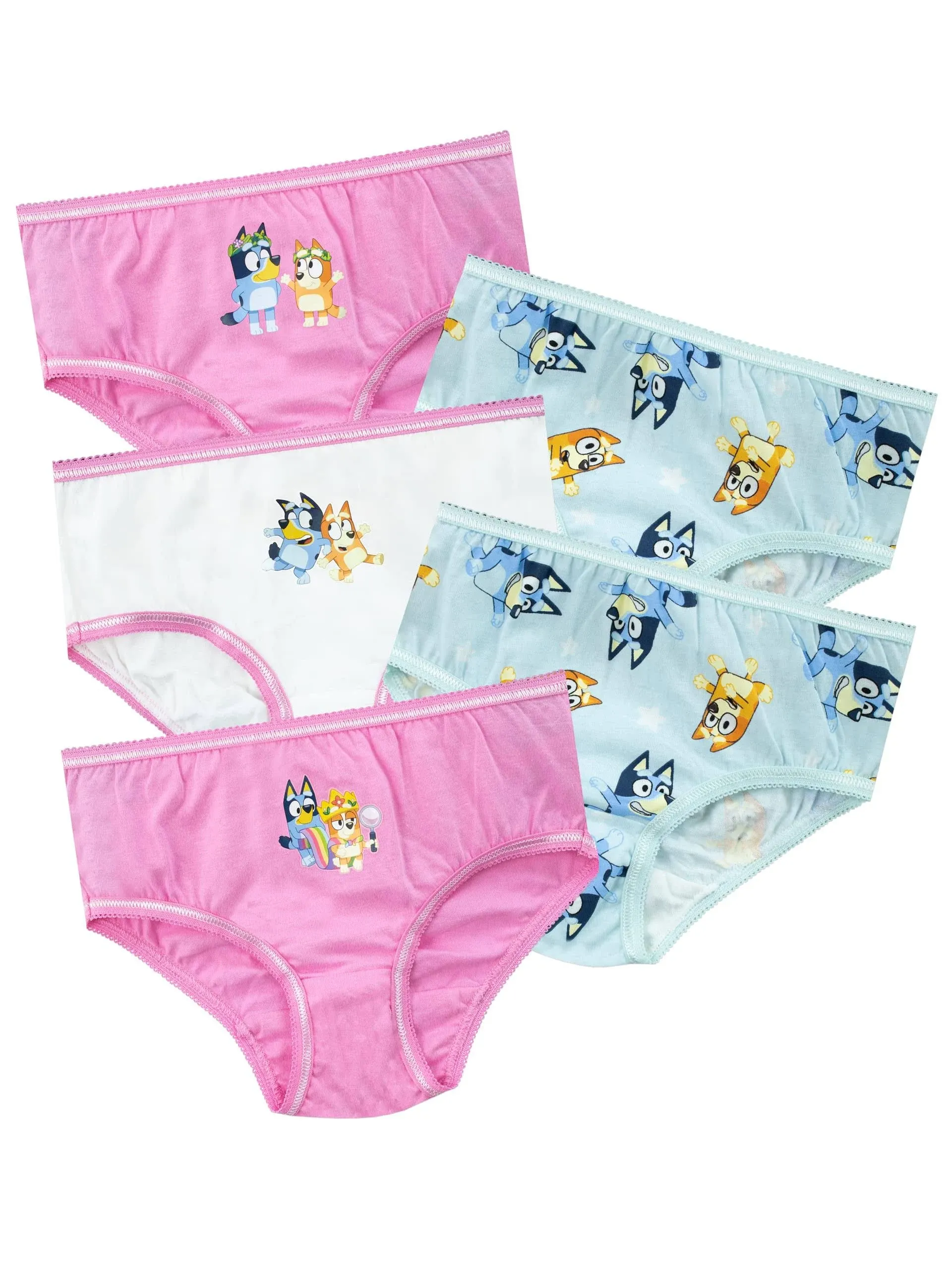 Bluey Girls Underwear 5 Pack