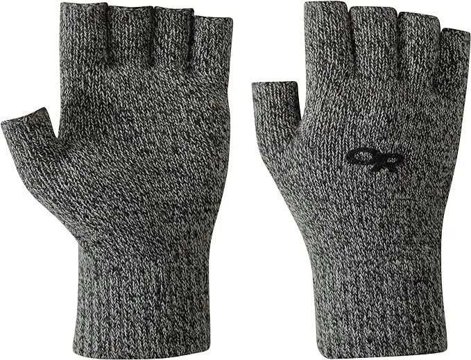 Outdoor Research Fairbanks Fingerless Gloves, Size: Small/Medium, Charcoal