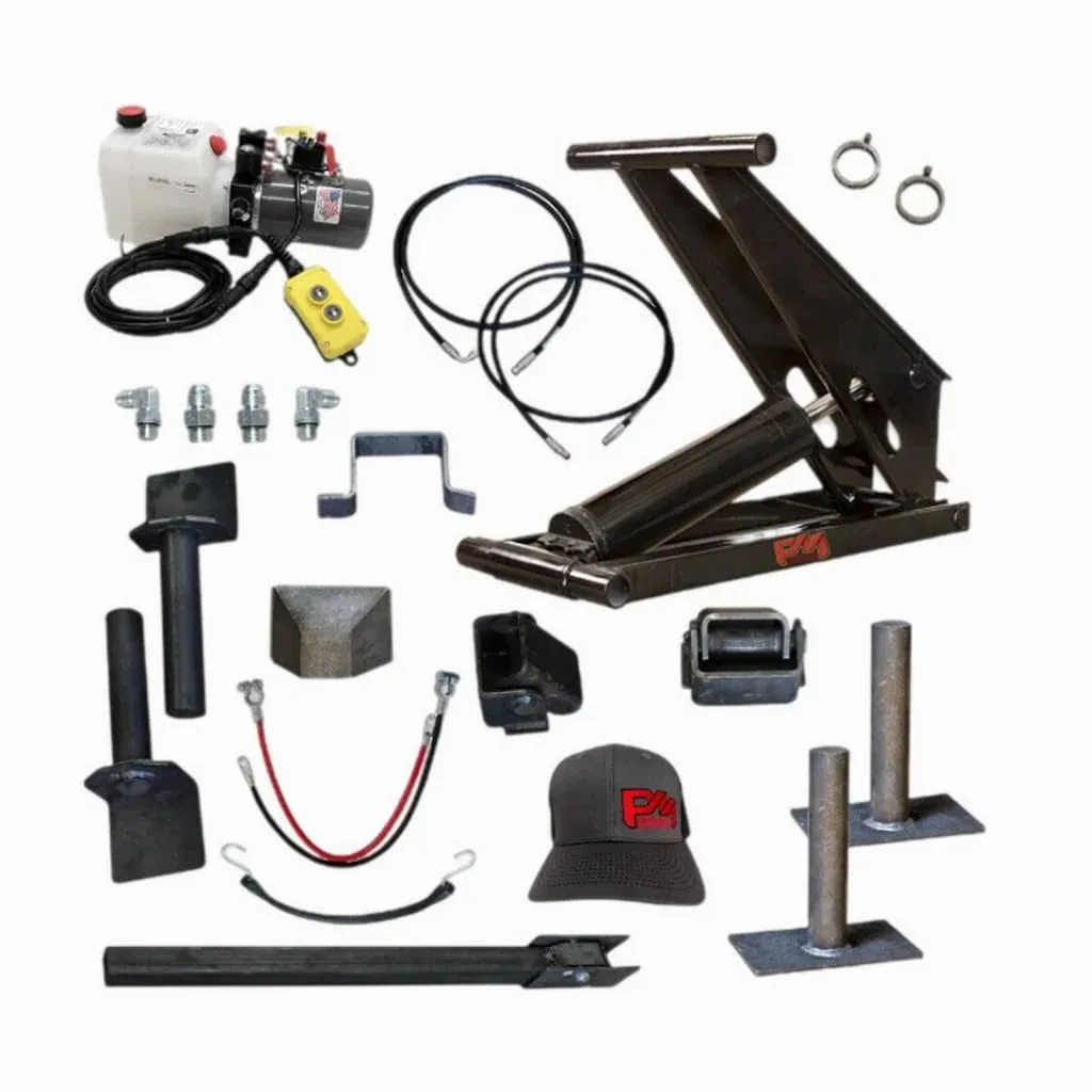 10 Ton (20,000 lb) Dump Trailer Hydraulic Scissor Kit | Standard Kit | PF-520 ...