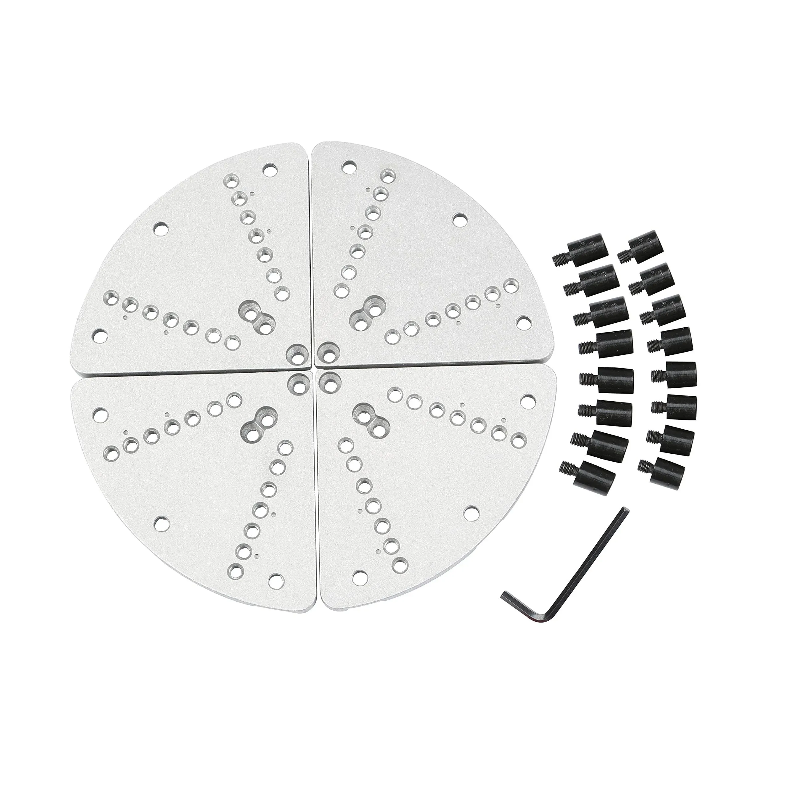 VINWOX Cole Jaw Set for VINWOX SCK4-3.75 Wood Lathe Key Chuck & SCR4-4