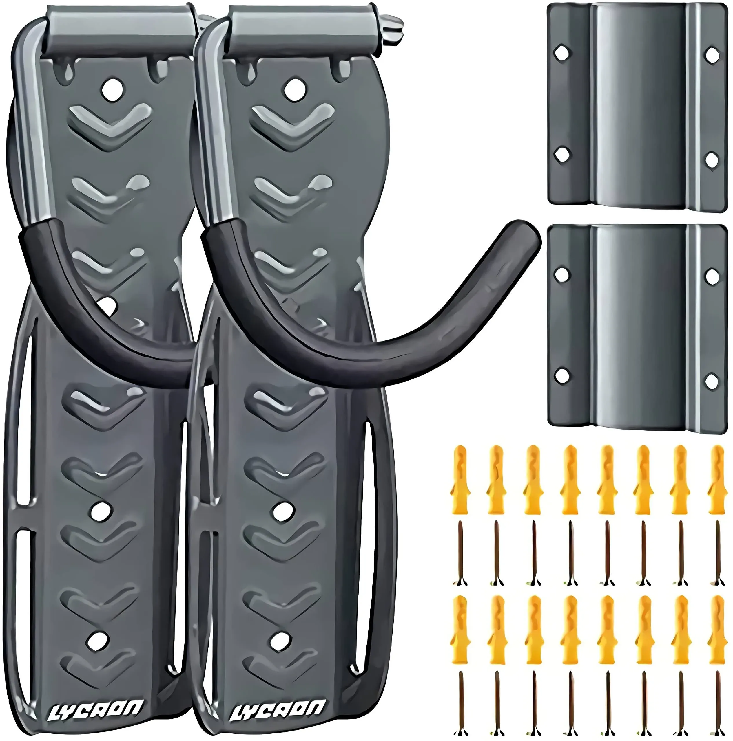 LYCAON Bike Rack for Garage (Ultimate Gray)  Assorted Package Quantitys 