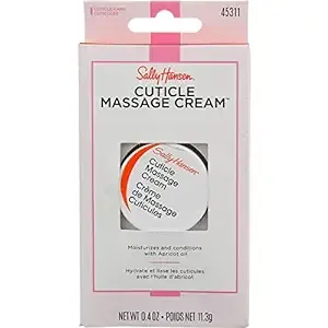 Sally Hansen Cuticle Massage Cream 0.4 Ounce (12ml) (3 Pack)