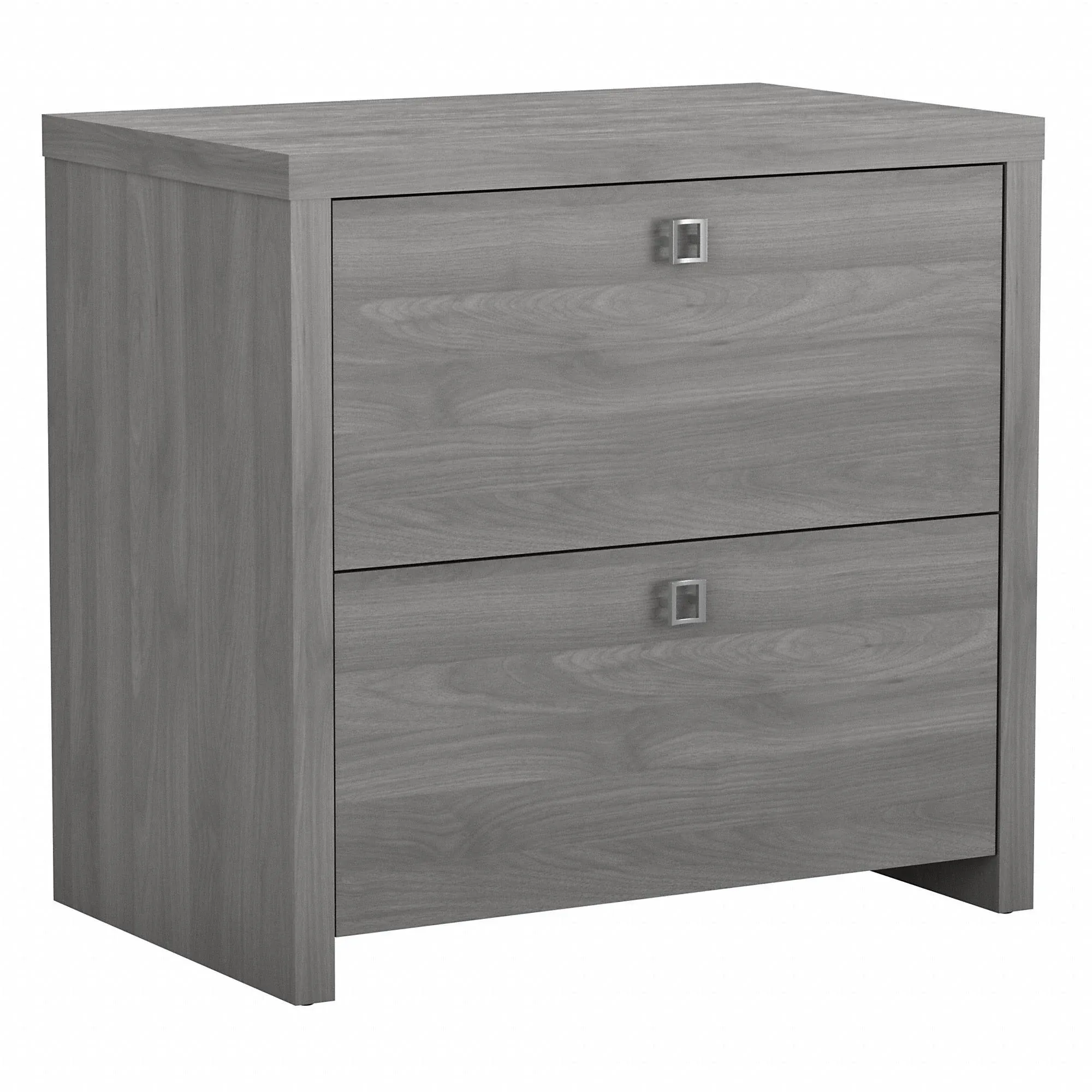 Bush Business Furniture Echo 2 Drawer Lateral File Cabinet, Modern Gray (KI60402-03)