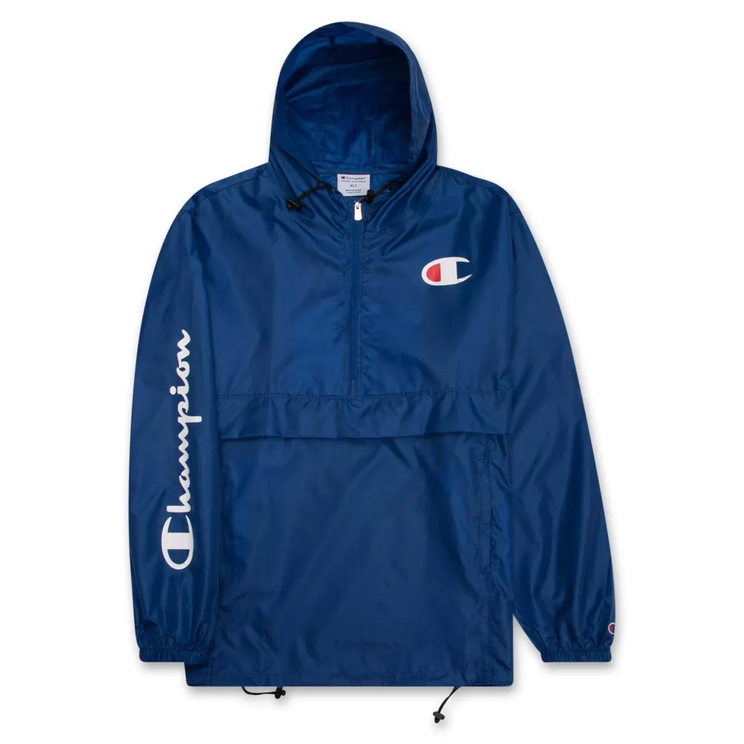 Champion Mens Big and Tall Packable Lightweight Anorak Jacket