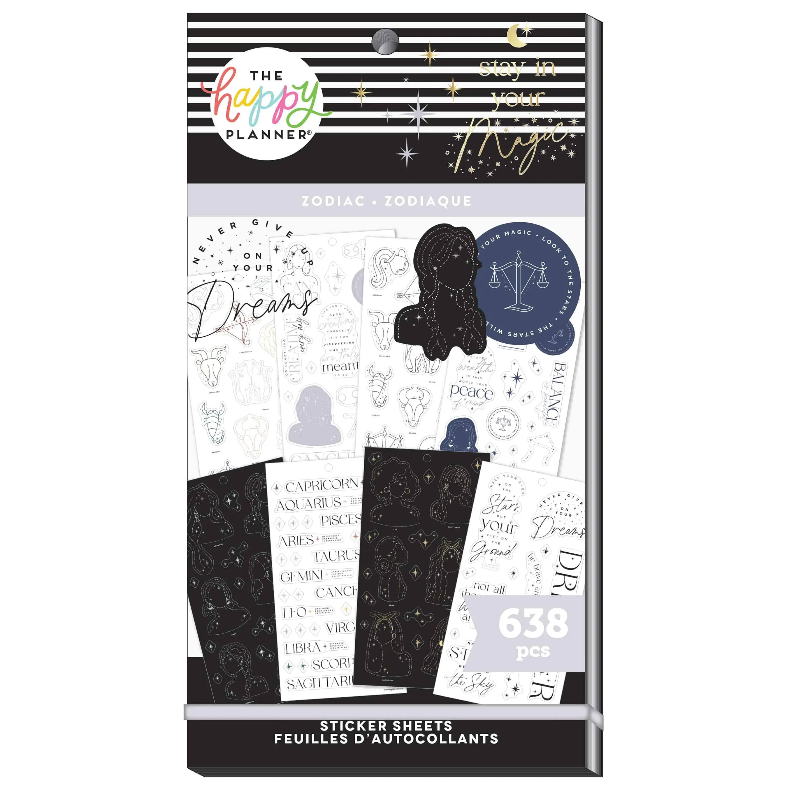 Me & My Big Ideas The Happy Planner Zodiac Value Pack Stickers