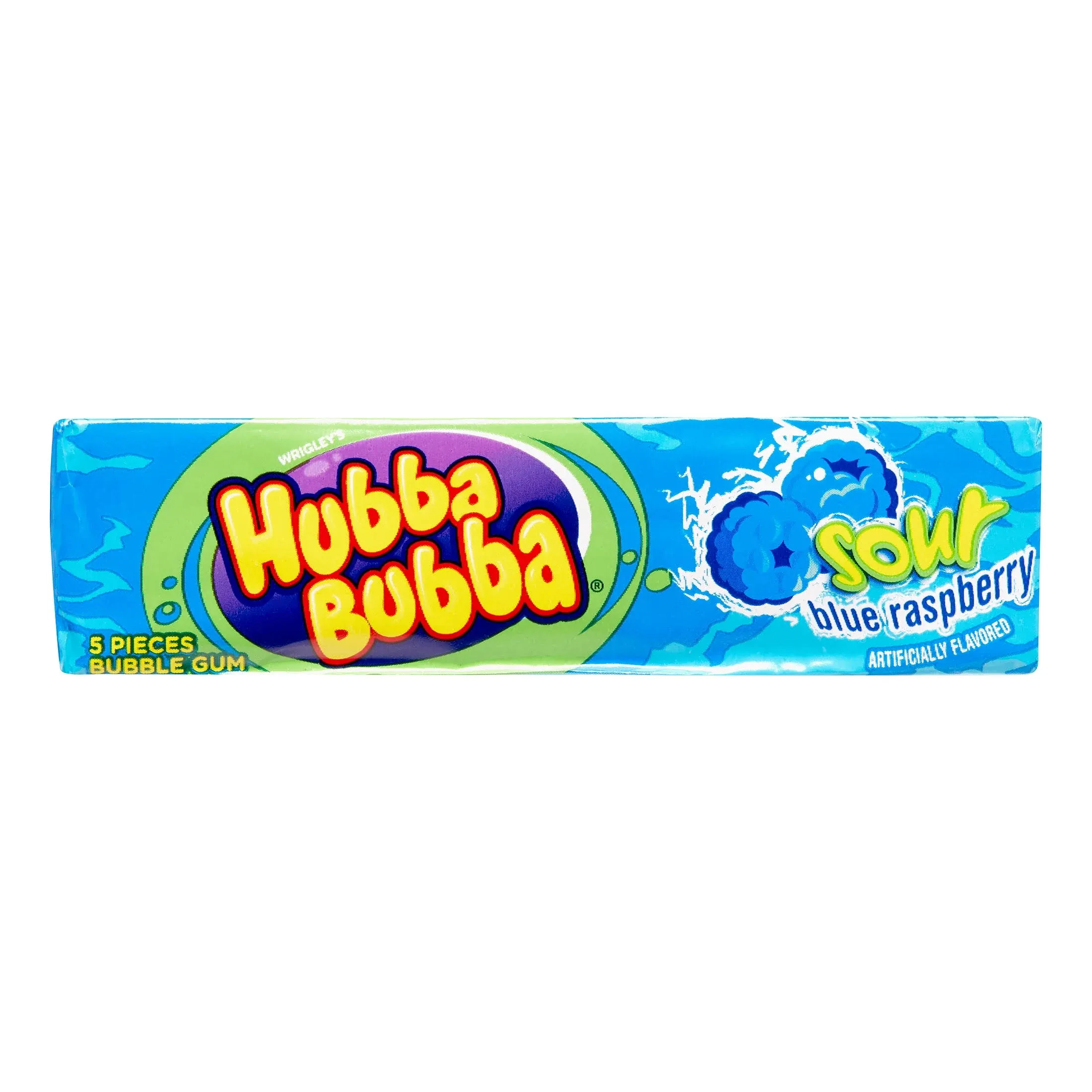 Hubba Bubba Sour Blue Raspberry Bubble Gum