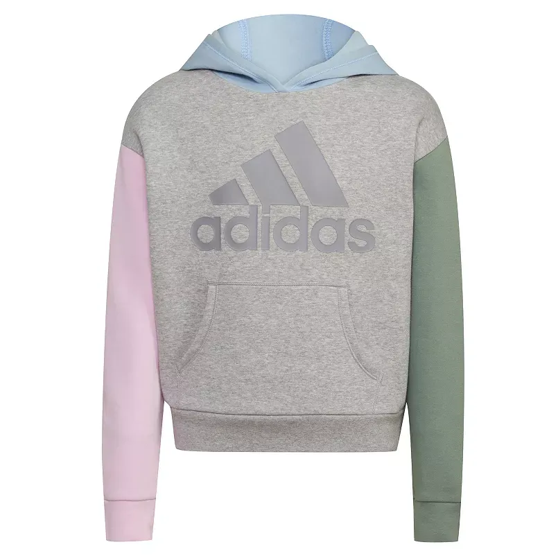 Girls 7-16 adidas Colorblock Fleece Hoodie