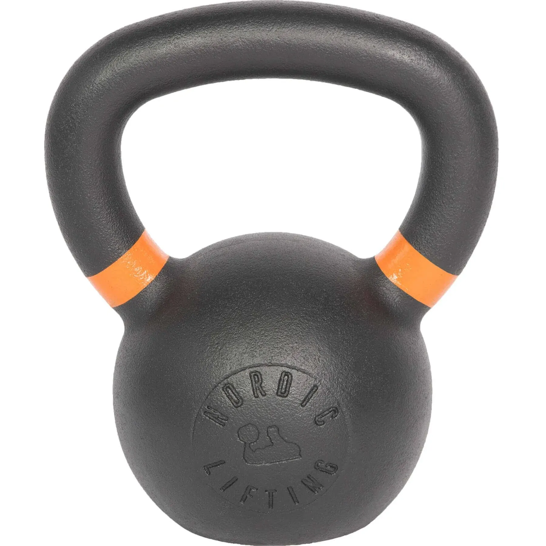 Kettlebell Made for CrossFit & Gym Workouts - Real Cast Iron for Strength Training by Nordic Lifting