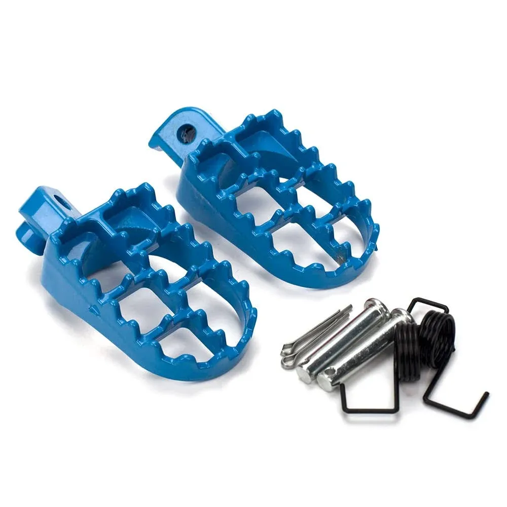 Dirt Bike FootrestAlumin<wbr/>ium Footpegs Pedalsfor XR50R PW50 CRF70 TW200 KLX110 ...