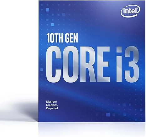 Intel CPU BX8070110100F Core i3-10100F / 3.6GHz / 6MB LGA1200 4C / 8T