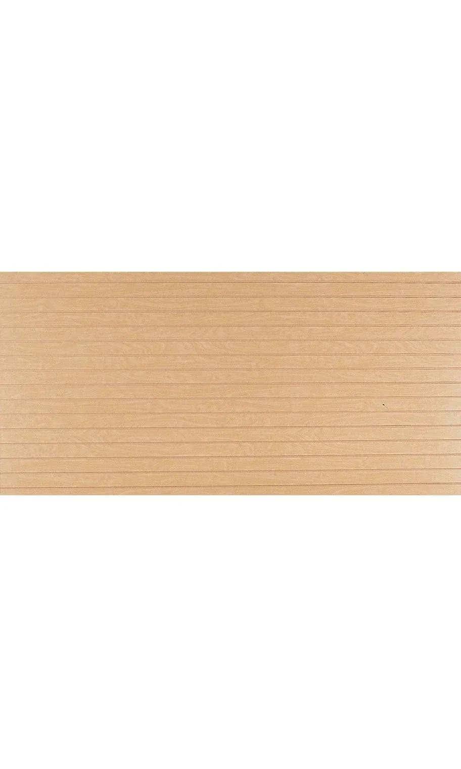 4 Foot x 8 Foot Horizontal Maple Slatwall Panel