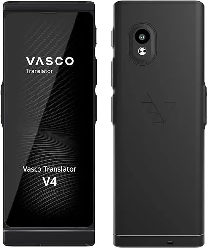 Vasco V4 Language Translator Device | 108 Languages | Free Lifetime Internet in Almost 200 Countries | Model 2022