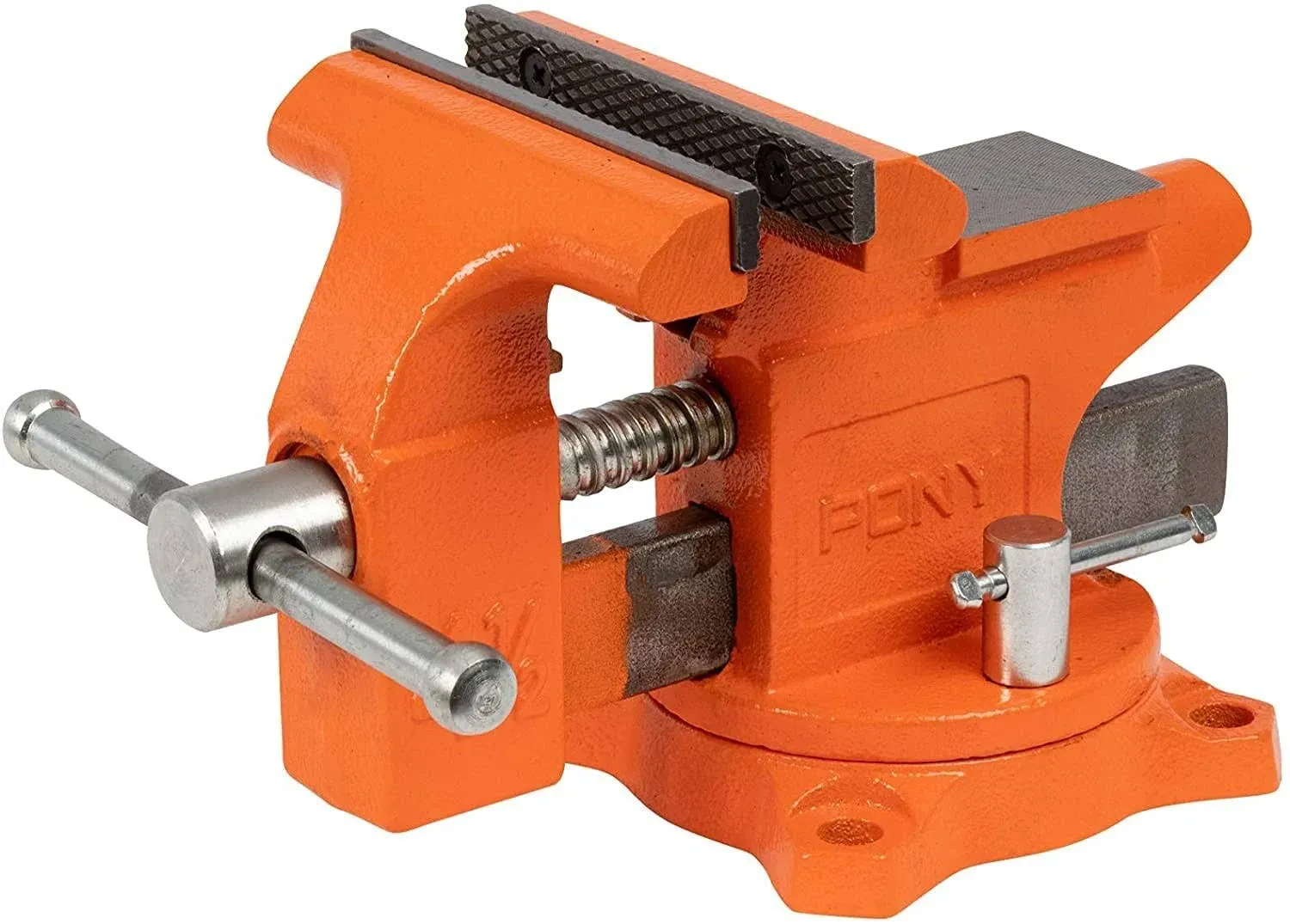 Pony 4-1/2 in. Light-Duty Bench Vise with Swivel Base