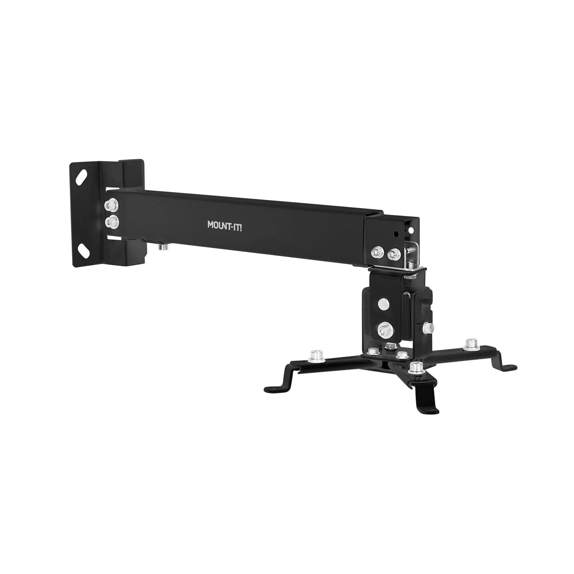 Wall or Ceiling Projector Mount for LCD/DLP Projectors, 44lb Load Capacity