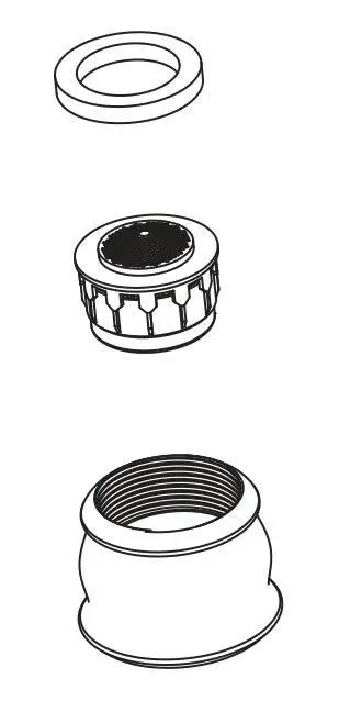 Moen 145130 Replacement Aerator Only - Spot Resist Stainless