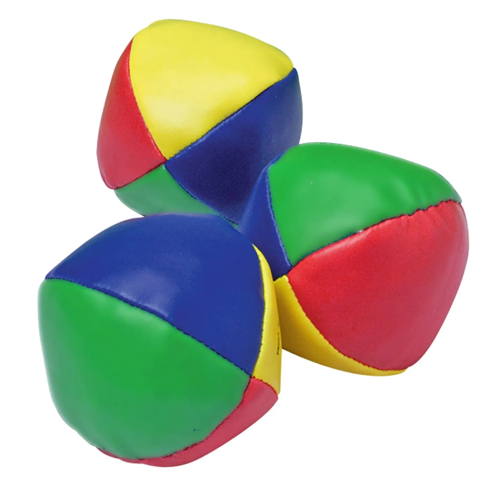 SET OF 3 LEARN TO JUGGLE BALLS JUGGLING BALL WITH INSTRUCTIONS 2.25"