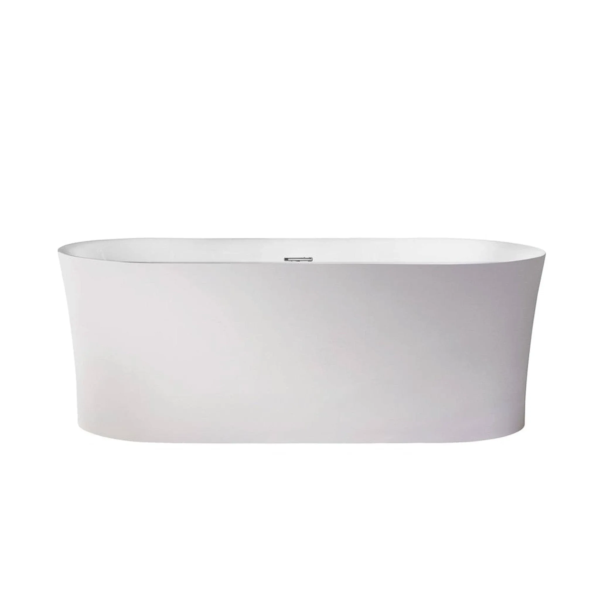 Aubrey Air Jet Freestanding Bathtub, 67"x31.5"