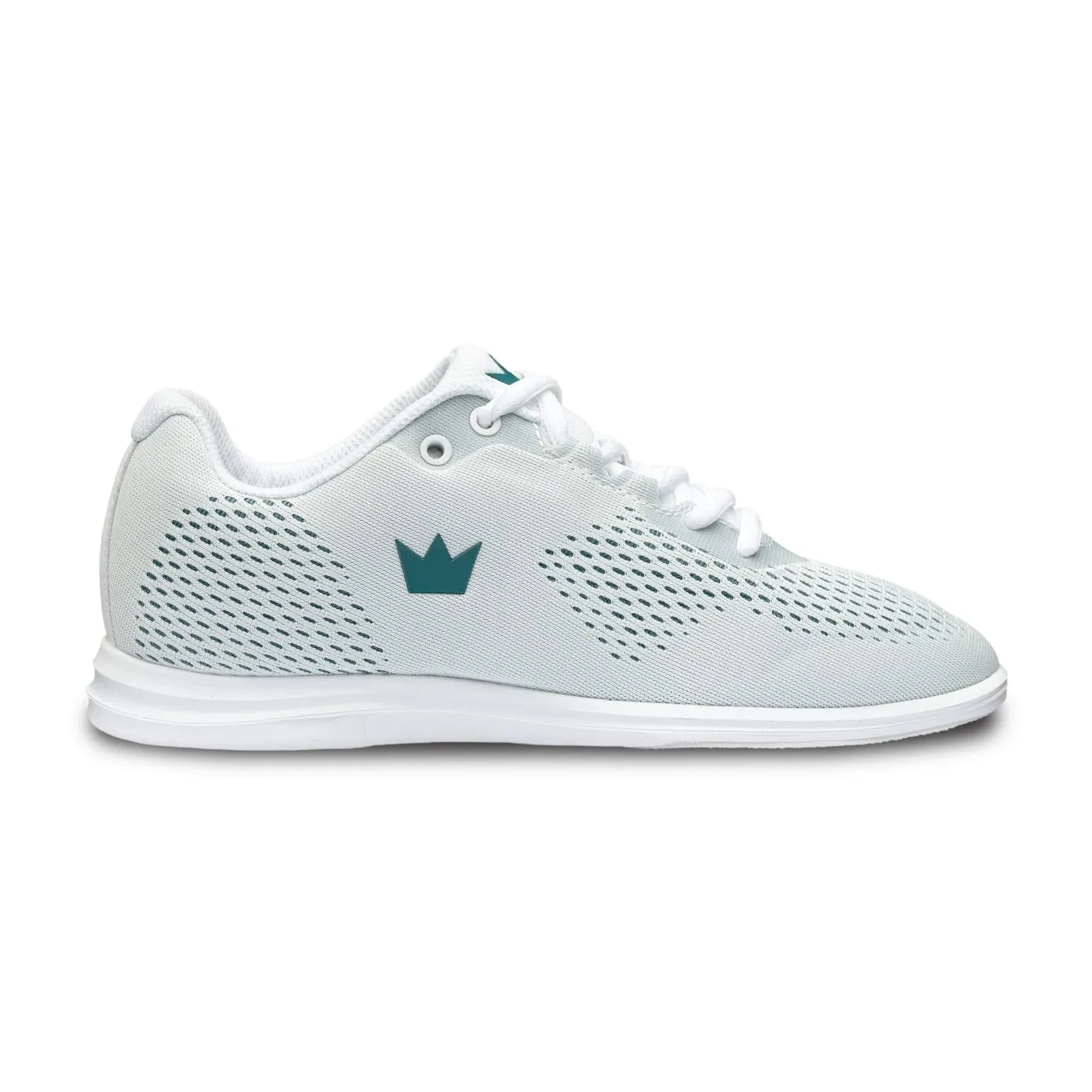 Brunswick Axis Womens Bowling Shoes White/Teal