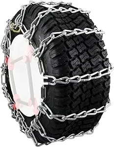 Security Chain Company 1062056 Max Trac Snow Blower Garden Tractor Tire Chain,Silver