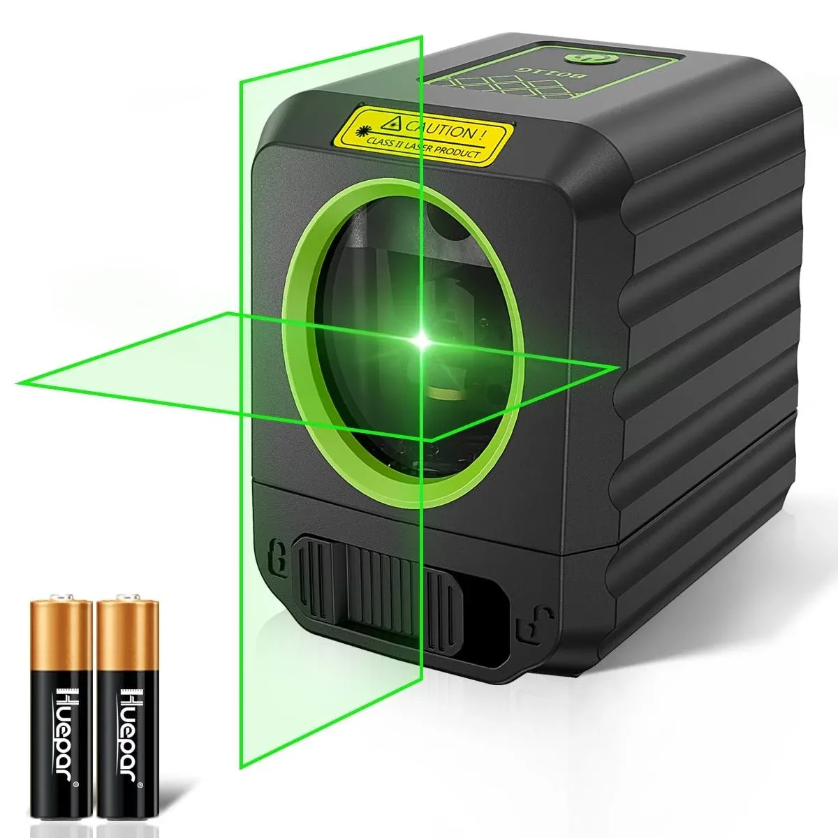 Huepar 100-ft Green Self-Leveling Cross-Line Laser Level | B011G