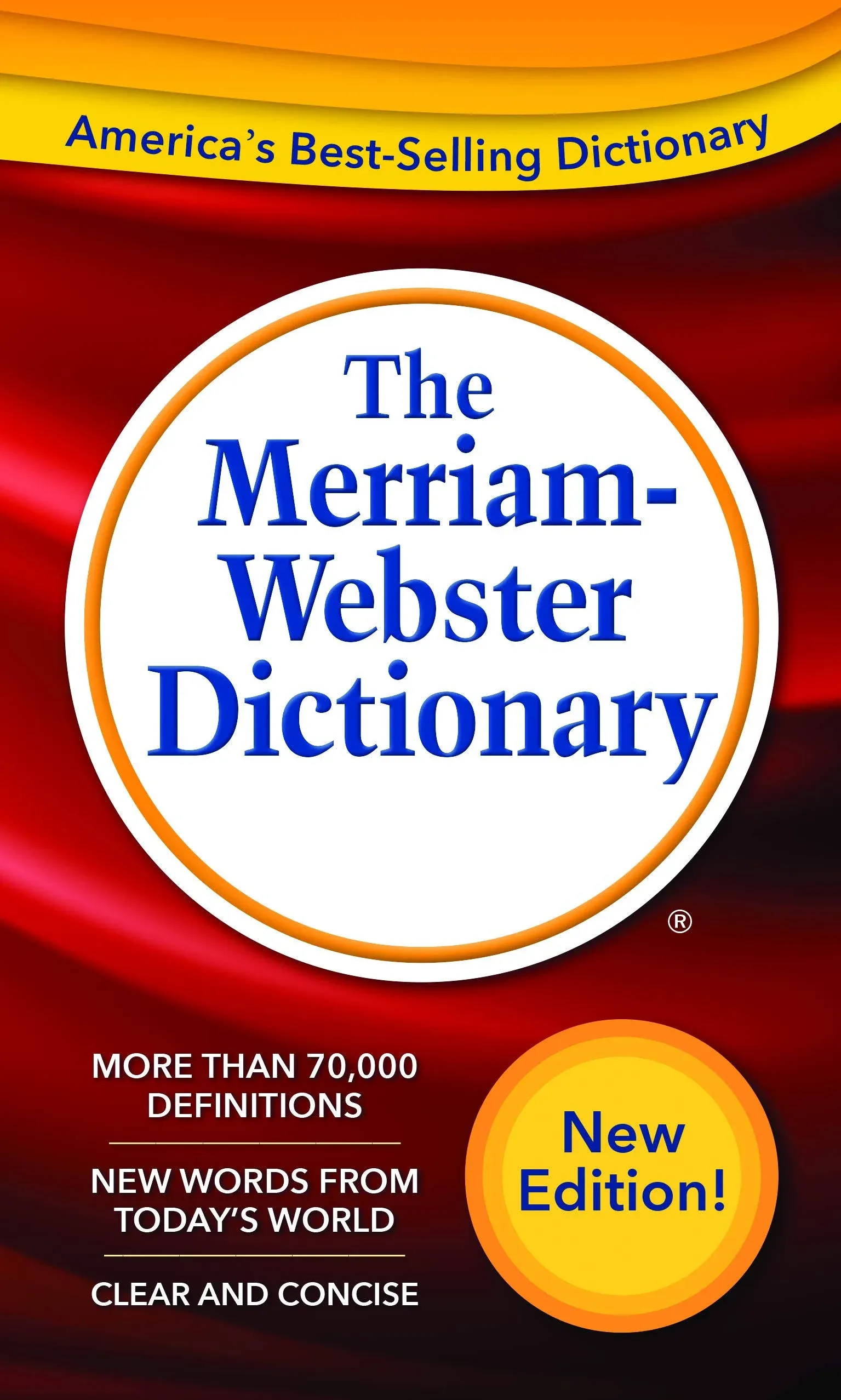 Merriam-Webster Dictionary Printed Book