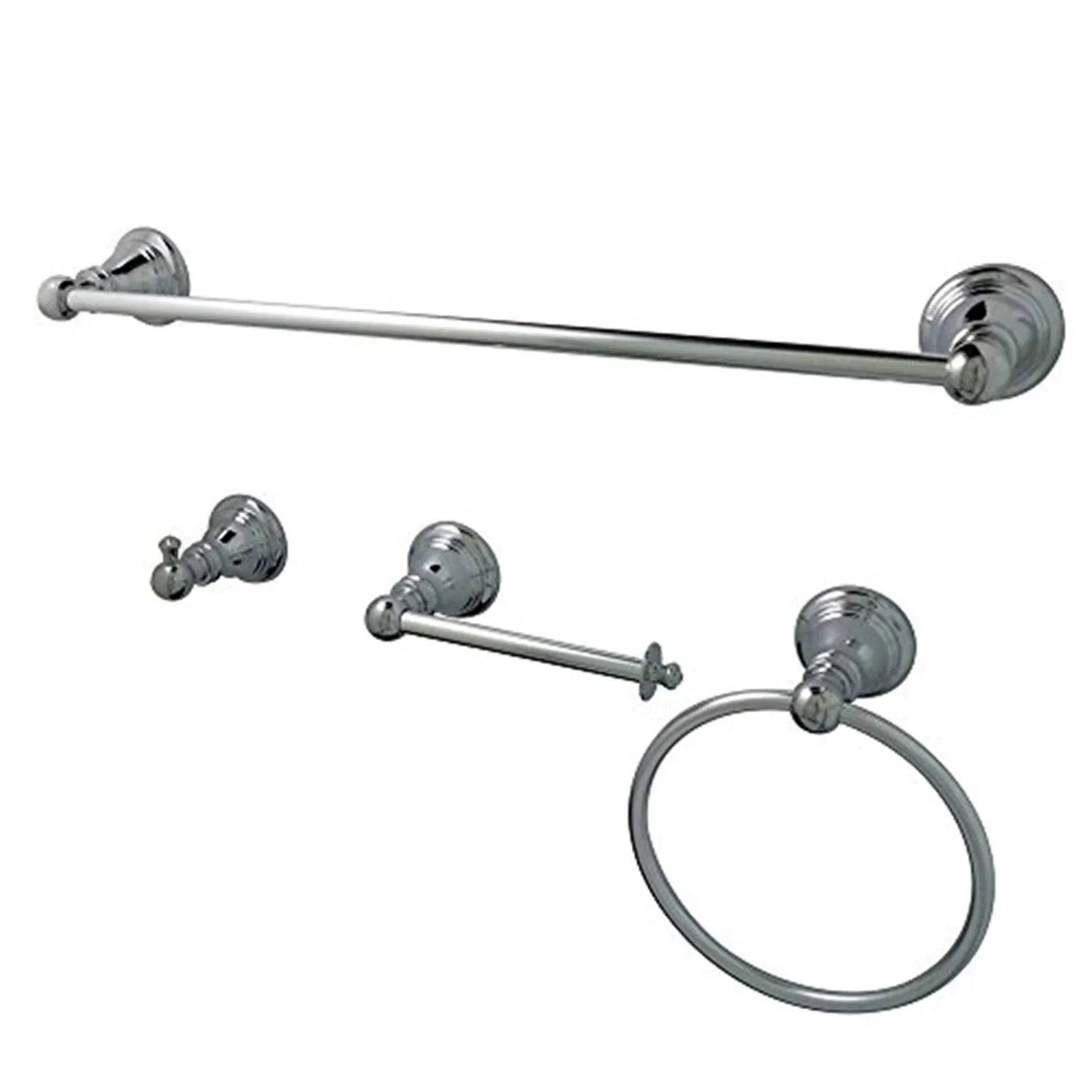 Kingston Brass American Classic 4-Piece Bathroom Accessory Set BAHK192478