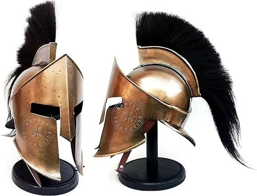 Hanzlacollection Medieval Armour King Leonidas Greek Spartan 300 Roman Helmet ...