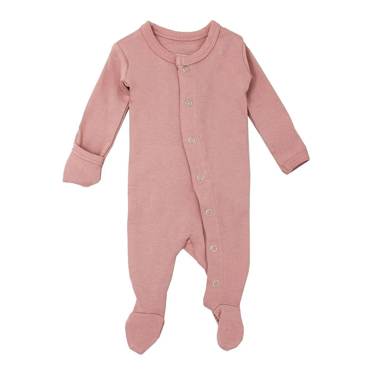 L'ovedbaby baby-girls Organic Baby Snap Footie