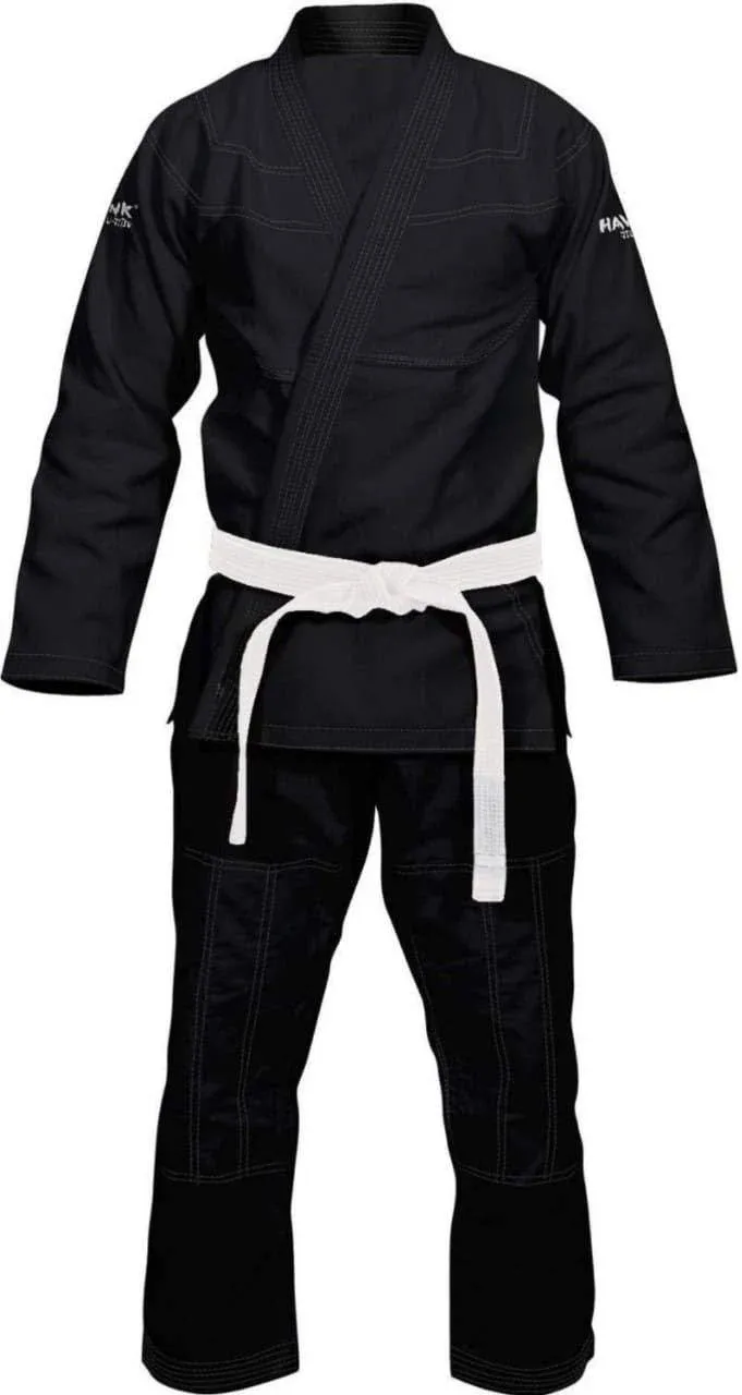 Hawk Sports Brazilian Jiu Jitsu Gi for Men and Women with Jacket, Pants, and White Belt for Martial Arts Training