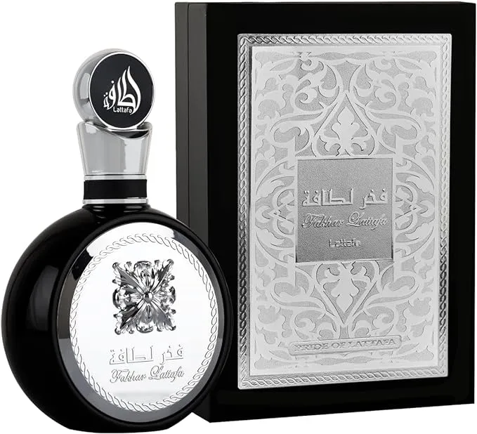 Lattafa Fakhar para hombres Eau de Parfum Spray, 3.4 onzas