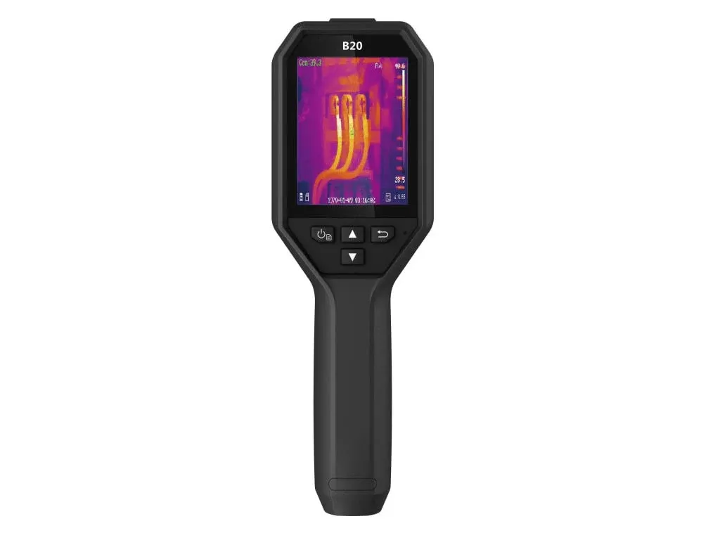 HIKMICRO B01 Thermal Camera 256 x 192 IR Resolution, Thermal Imaging Camera with WiFi, 3.2" LCD Screen, 25Hz Refresh Rate, Handheld 49,152 Pixels Infrared Camera