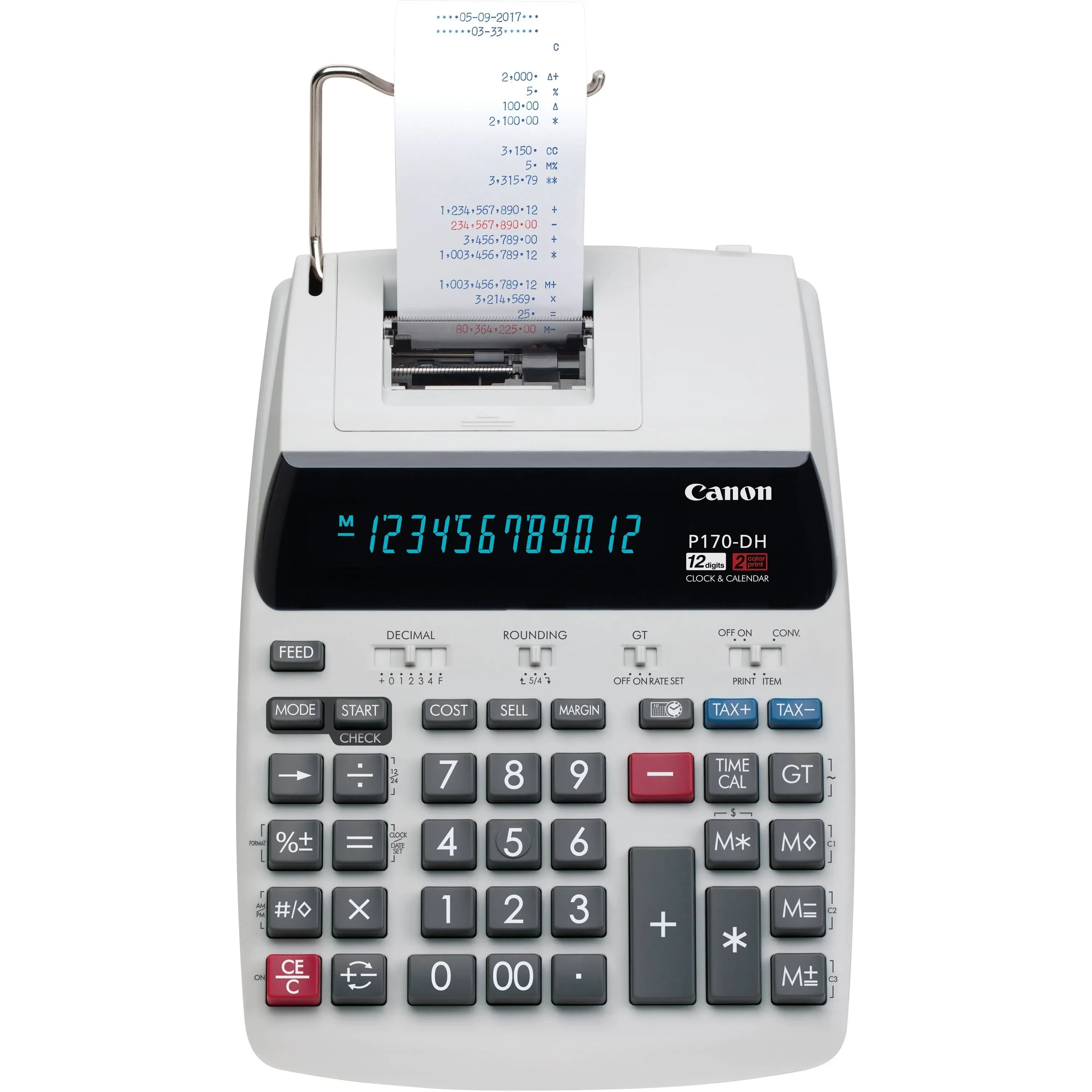 Canon P170 DH 3 Printing Calculator